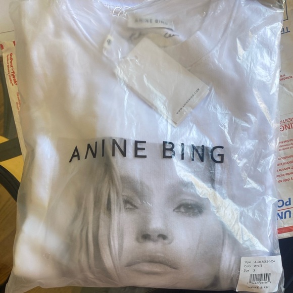 ANINE BING Ramona Kate Moss Cotton Sweatshirt NWT - Picture 16 of 16